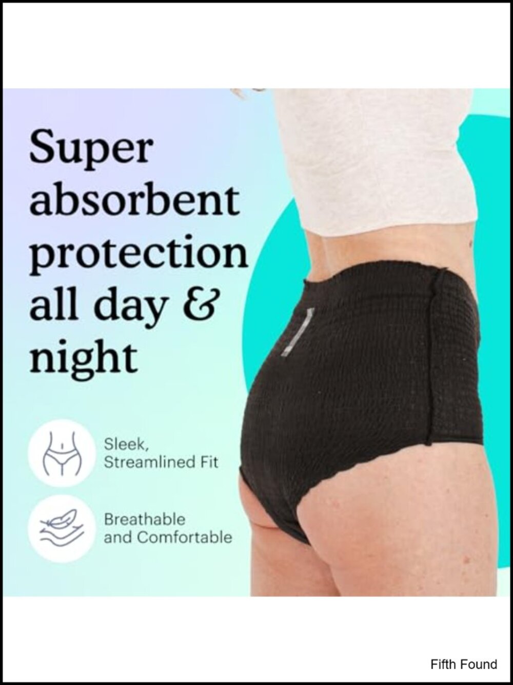 Maximum Absorbency Incontinence Underwear, Disposable, Heavy Protection - Picture 3 of 5
